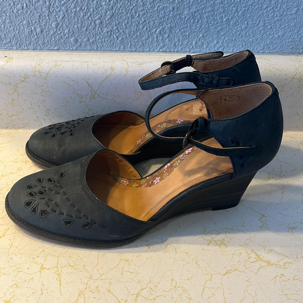 Clarks Wedge heels